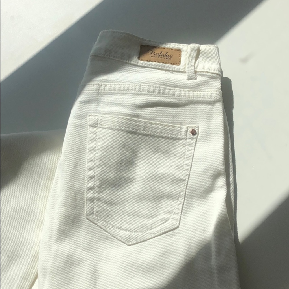 Zara white jeans